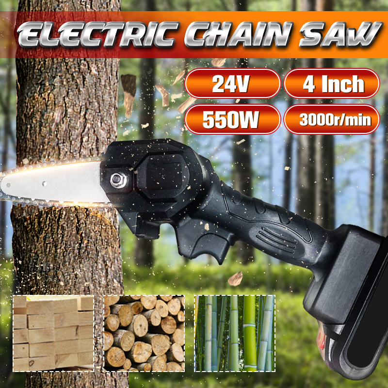 21V-4-In-1-5000rmin-Electric-Cordless-Chain-Saw-Brushless-Motor-Woodworking-Power-Tools-1741406-1