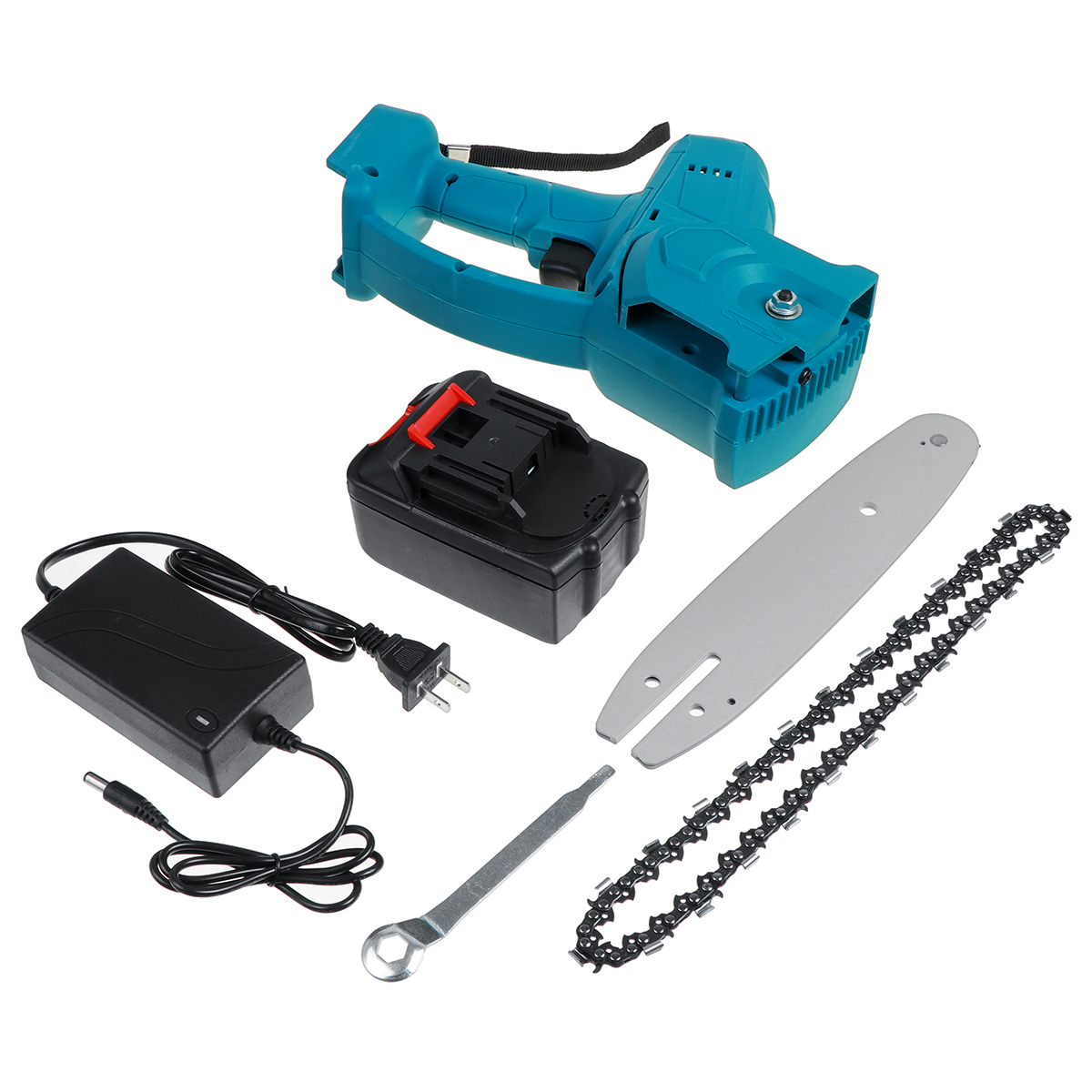 21V-8Inch-1080W-One-Hand-Saw-Woodworking-Electric-Cordless-ChainSaw-Wood-Cutter-Power-Tool-1806127-12