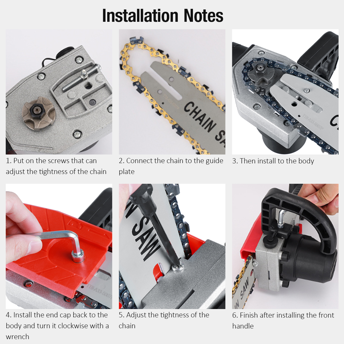 21V-8Inch-Cordless-Electric-Chain-Saw-Brushless-Garden-Woodworking-Cutting-Tool-Kit-With-2pcs-Batter-1804943-12