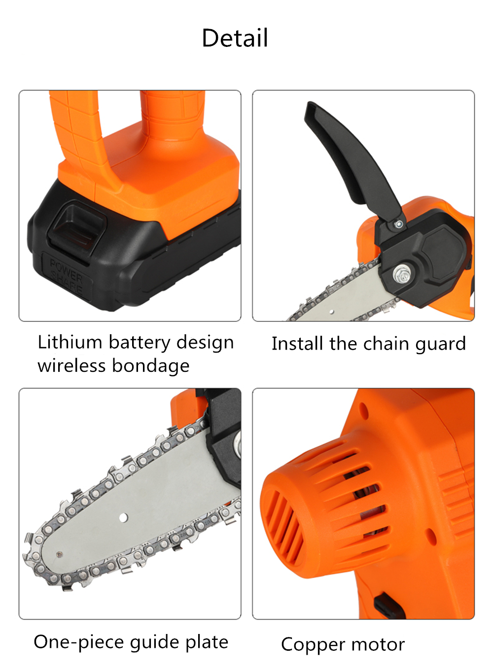 21V-Cordless-Electric-Chain-Saw-One-Hand-Woodworking-Wood-Cutter-W-1or-2-Batteries-1813926-6