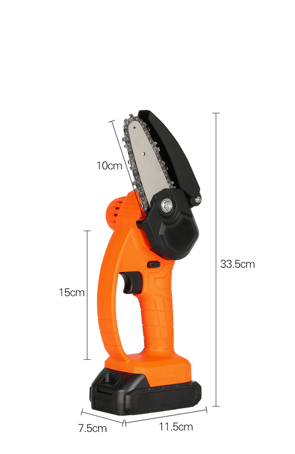 21V-Cordless-Electric-Chain-Saw-One-Hand-Woodworking-Wood-Cutter-W-1or-2-Batteries-1813926-8