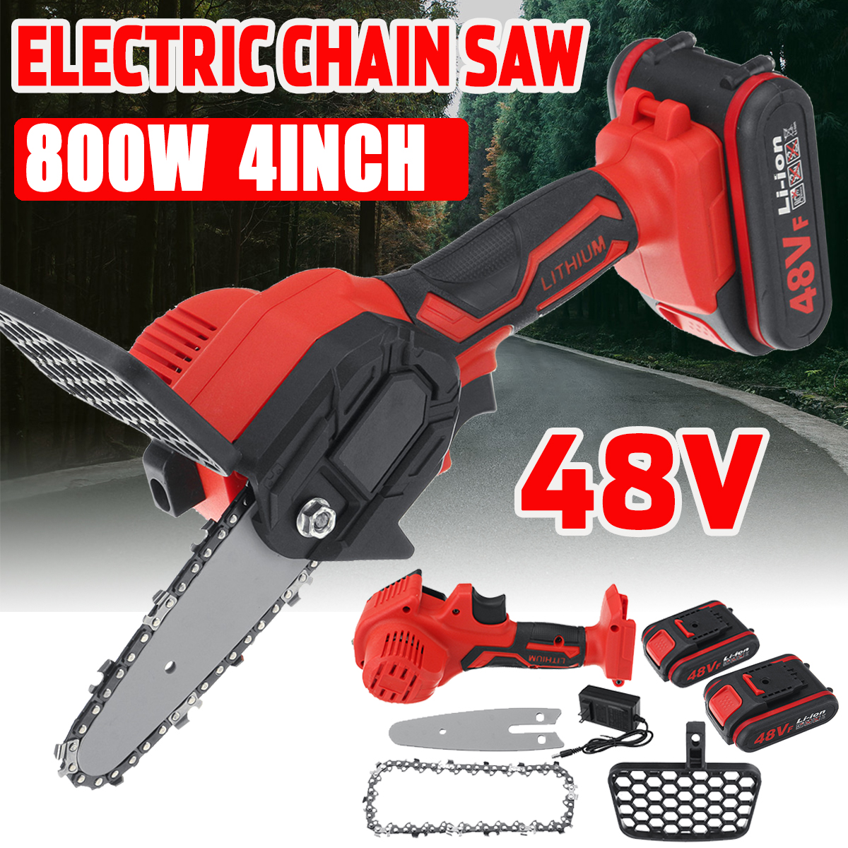 21V-Rechargeable-Electric-Chain-Saw-Portable-Woodworking-Saw-Cordless-Wood-Cutter-W-1pc2pcs-Battery-1786523-1