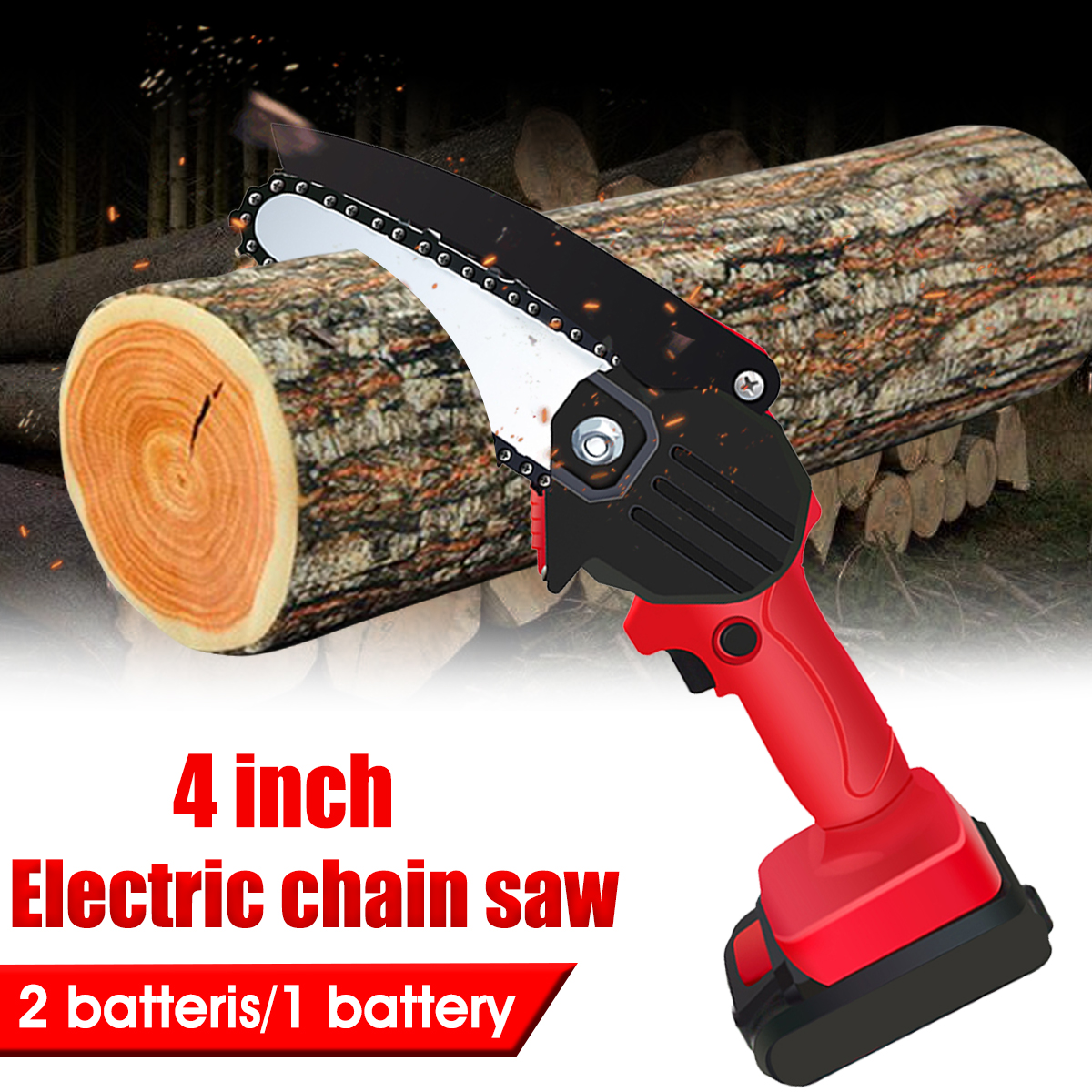 24V-2000mAh-Mini-Portable-Electric-Chain-Saw-Woodworking-Wood-Cutting-Tool-W-12PCS-Battery-1778824-1