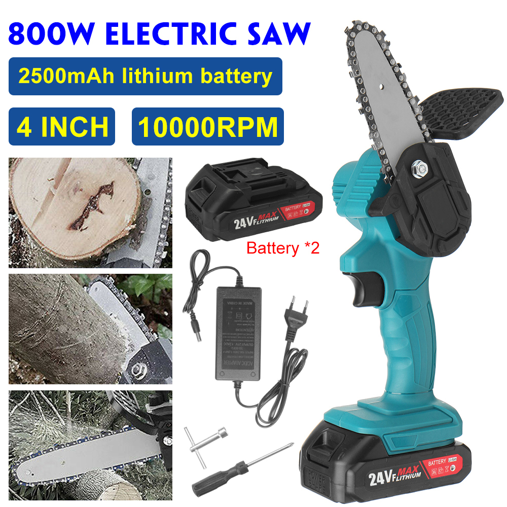24V-4-Inch-One-Hand-Electric-Chain-Saw-800W-Handheld-Logging-Saws-Chainsaw-Wood-Cutting-Tool-W-2pcs--1788996-2