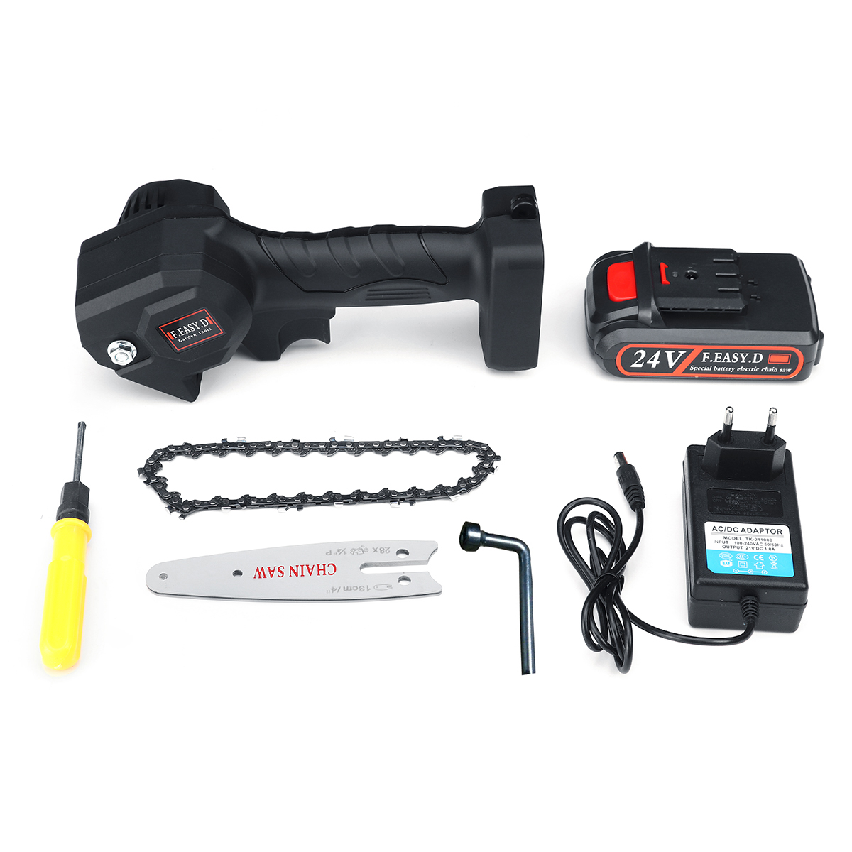 24V-Rechargeable-Cordless-Electric-Saw-Portable-Woodworking-Cutting-Tool-W-Battery-1788980-10