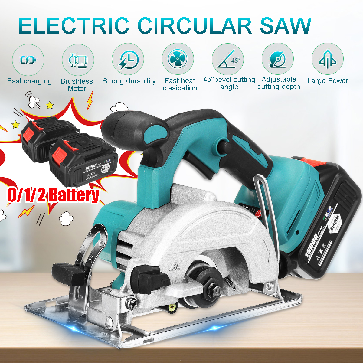 388VF-Electric-Circular-Saw-Woodworking-Wood-Wood-Cutter-W-None12-Battery-For-Makita-1859077-2