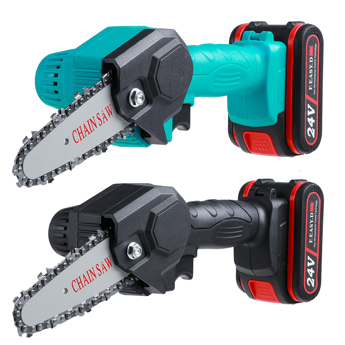4-24V-Rechargeable-Cordless-Electric-Saw-Mini-Handheld-Chainsaw-Wood-Cutter-Tool-1801610-5