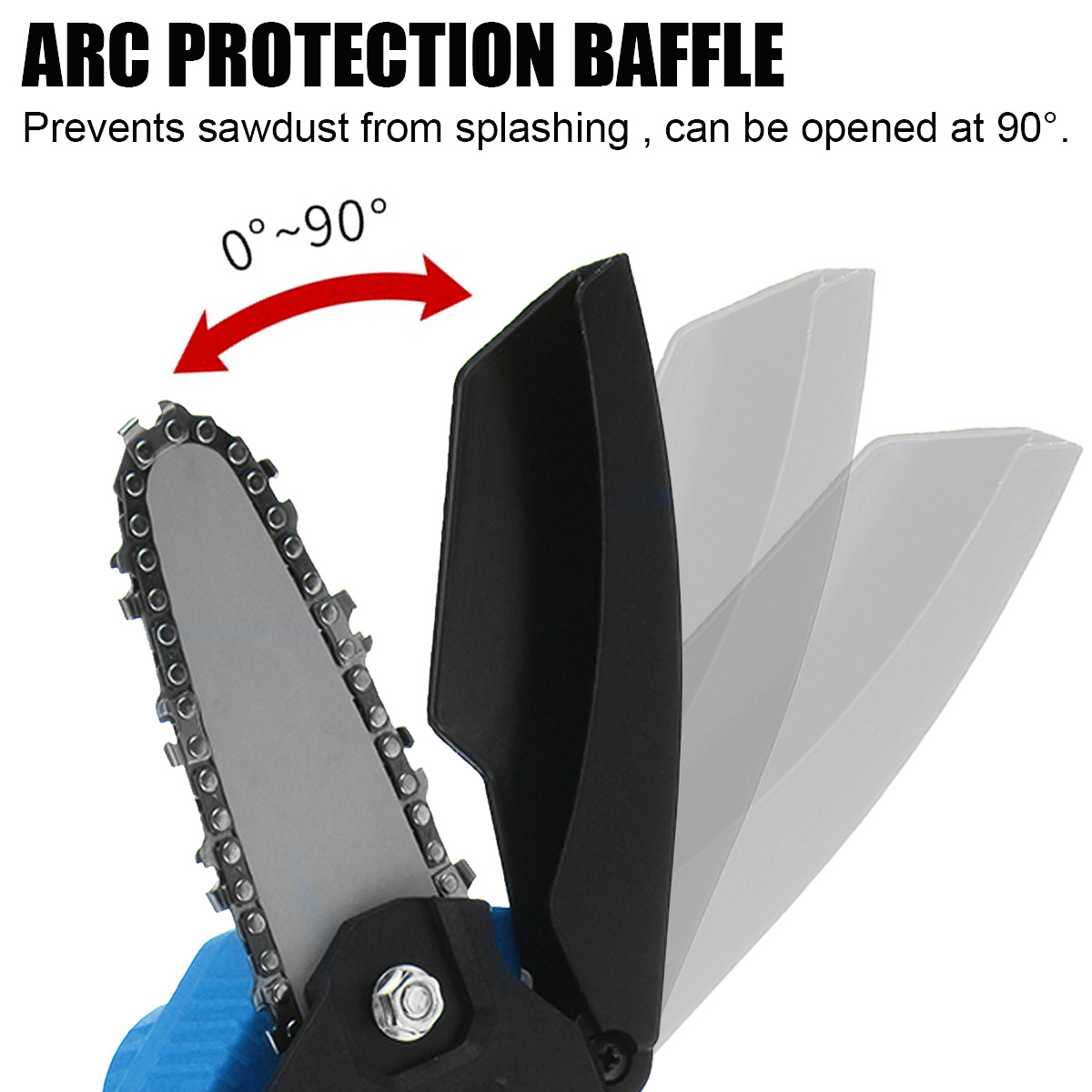 4-Inch-88VF-Cordless-Electric-Chain-Saw-One-Hand-Saw-Woodworking-Tool-W-None1pc2pcs-Display-Battery--1907389-3