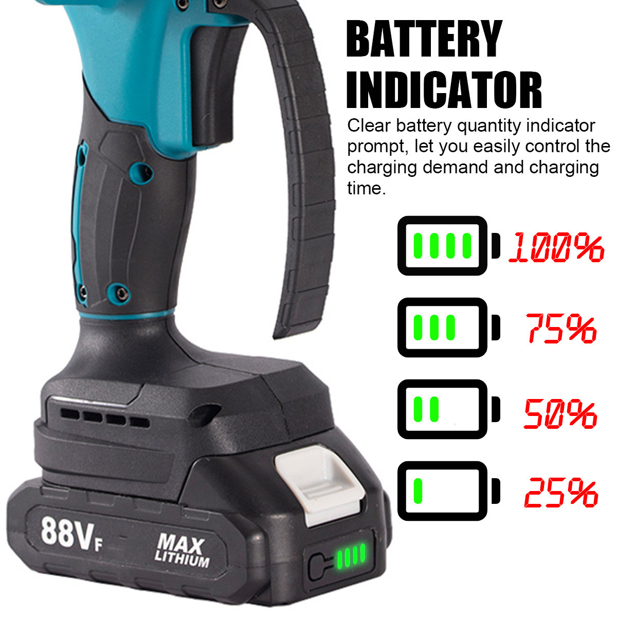 4-Inch-88VF-Cordless-Electric-Chain-Saw-One-Hand-Saw-Woodworking-Tool-W-None1pc2pcs-Display-Battery--1907389-6