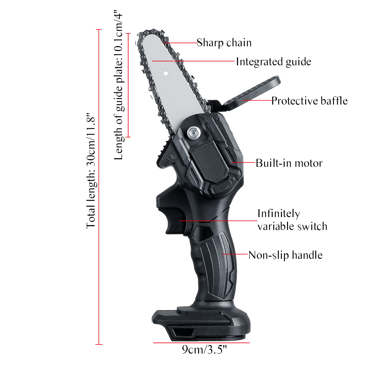 4-Inch-Electric-Chain-Saw-Blade-Guide-Pruning-Saw-Fit-For-Makita-18V21V-Battery-1804791-11