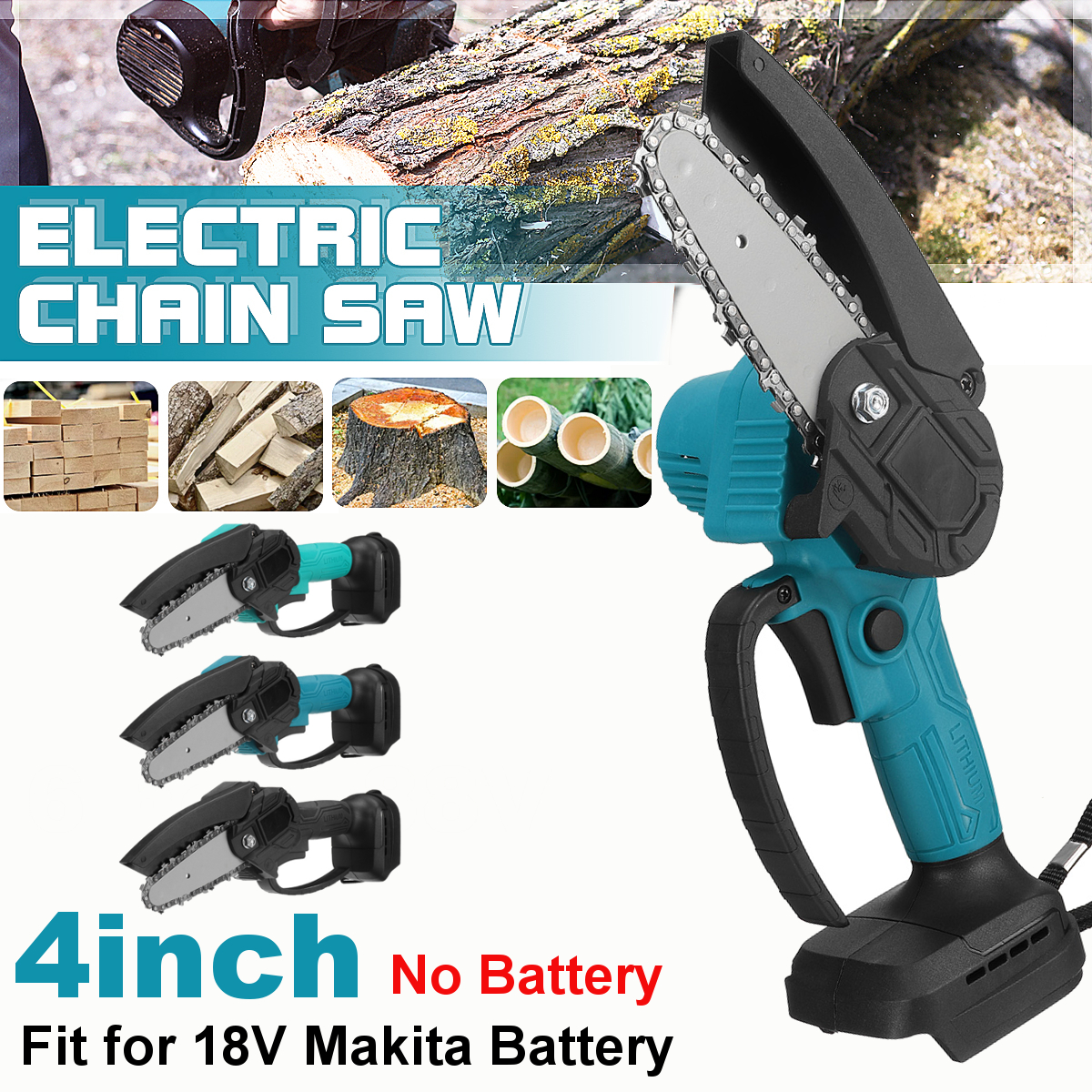 4-Inch-Electric-Chain-Saw-Cordless-Chainsaw-Multi-function-Woodworking-Wood-Cutter-For-Makita-18V-Ba-1861026-2