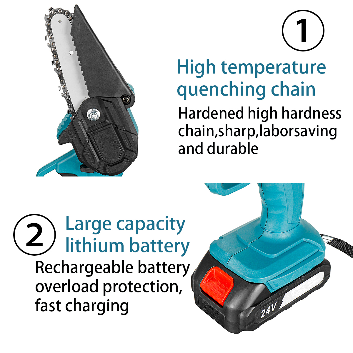 4-Inch-Electric-Chainsaws-Rechargeable-Portable-Chain-Saw-Woodworking-Tool-Wood-Cutter-W-12-Battery-1860314-8