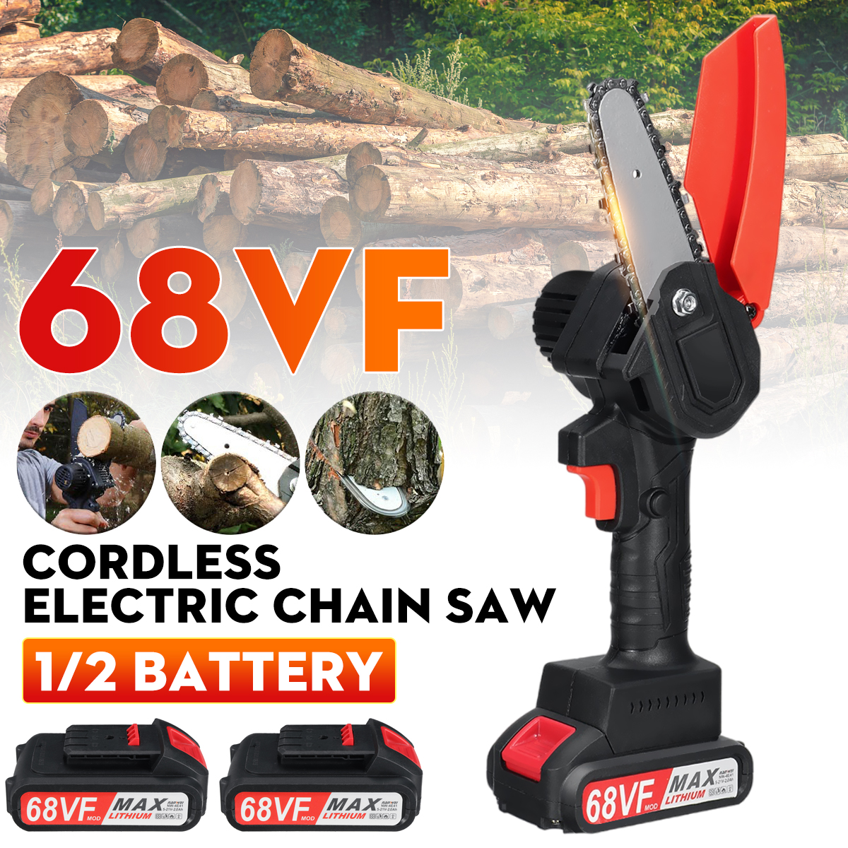 4-Inch-Mini-Cordless-Electric-Chain-Saw-One-Hand-Saw-Woodworking-Wood-Cutter-W-12-Battery-1879172-2
