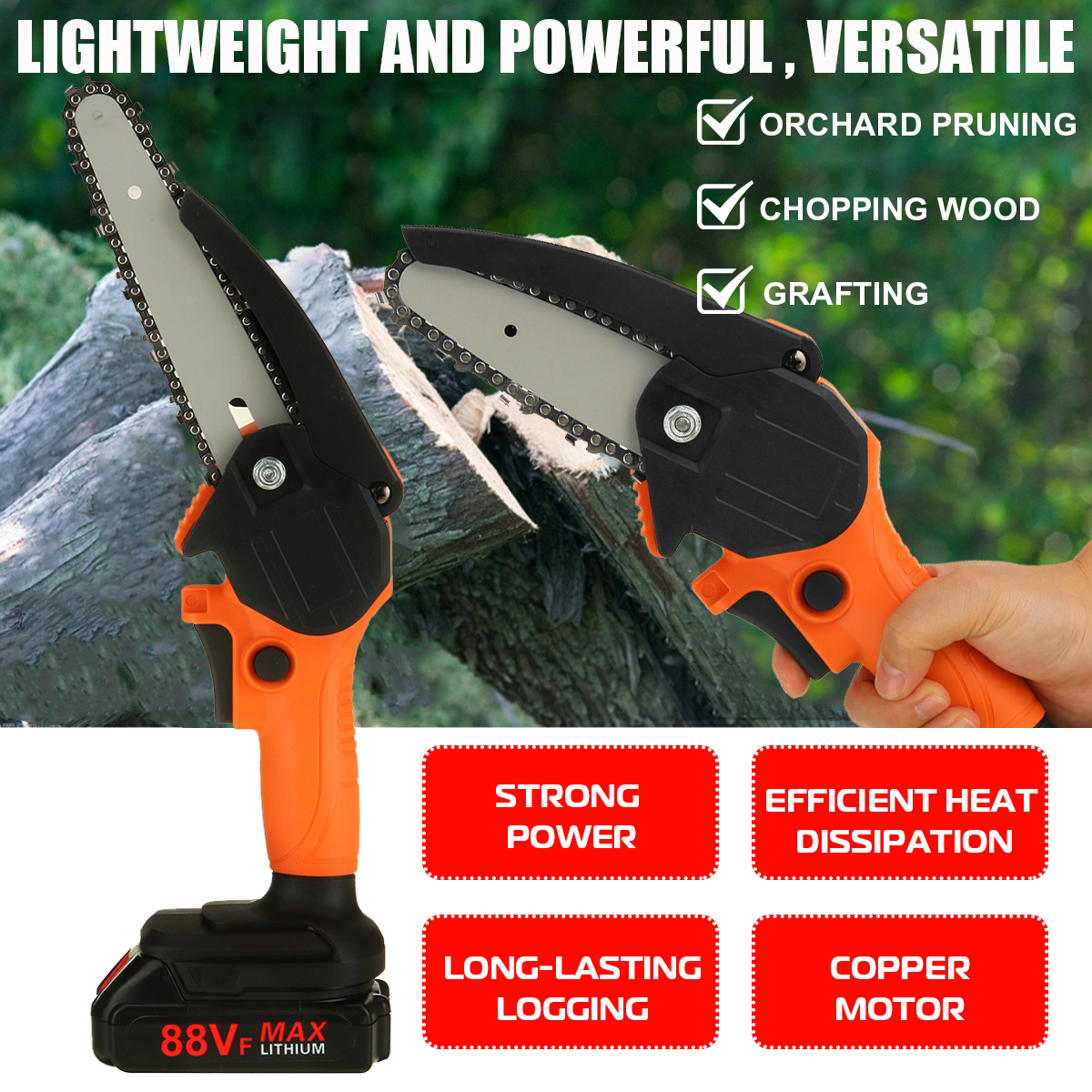 4In6Inch-Mini-Rechargable-Chiansaw-Electric-WoodWorking-Chain-Saw-For-Makita-1885577-3