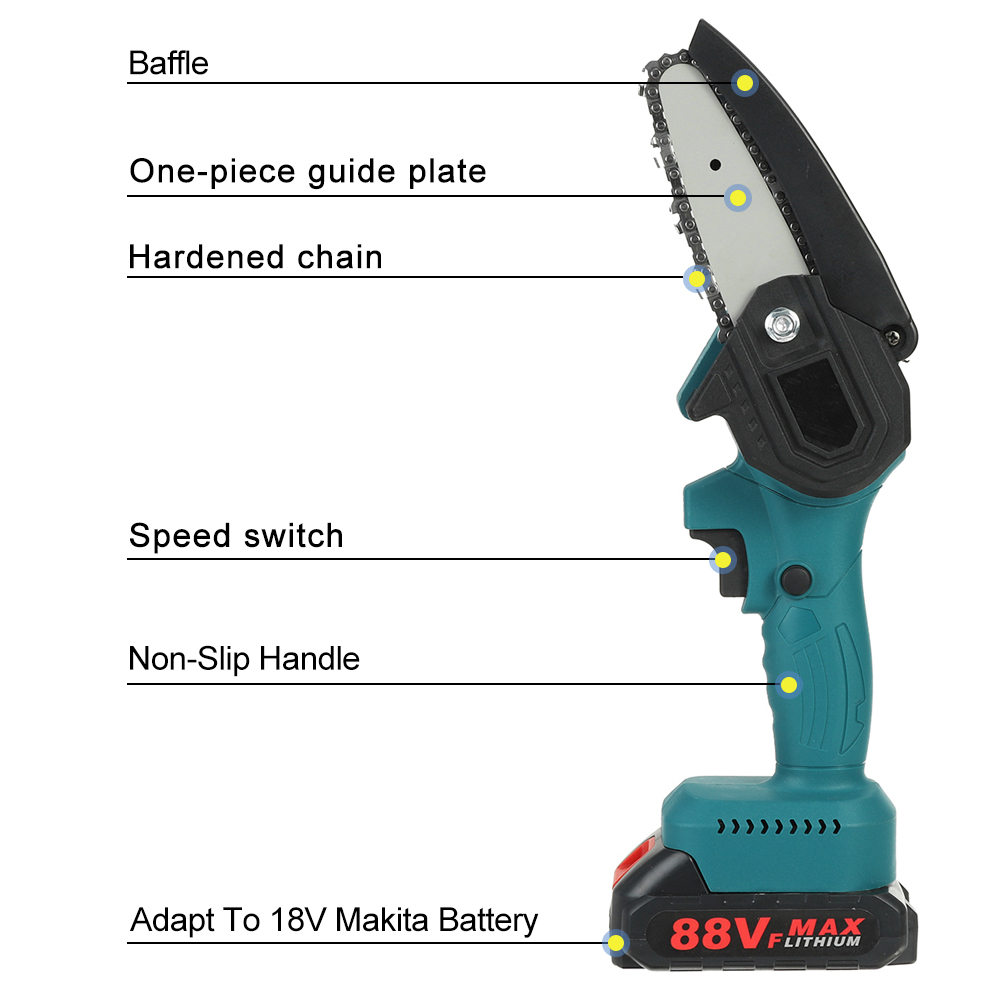 4Inch-300W-1200mah-Electric-Chain-Saw-Pruning-ChainSaw-Cordless-Woodworking-Cutter-Tool-W-None1pc2pc-1821957-4