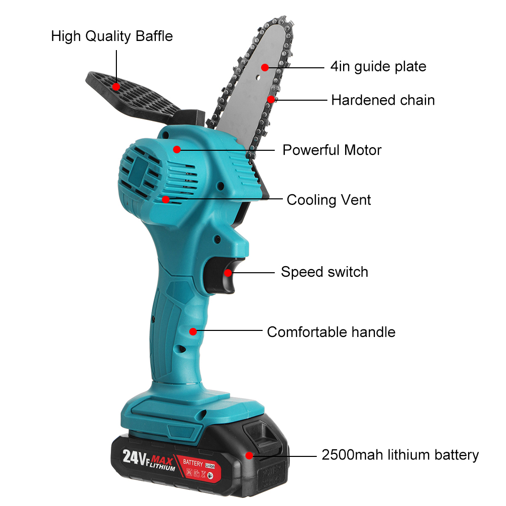 4in-800W-24V-Electric-Chain-Saw-Handheld-Logging-Saw-Wood-Cutting-Tool-W-1pc-Battery-1812355-7