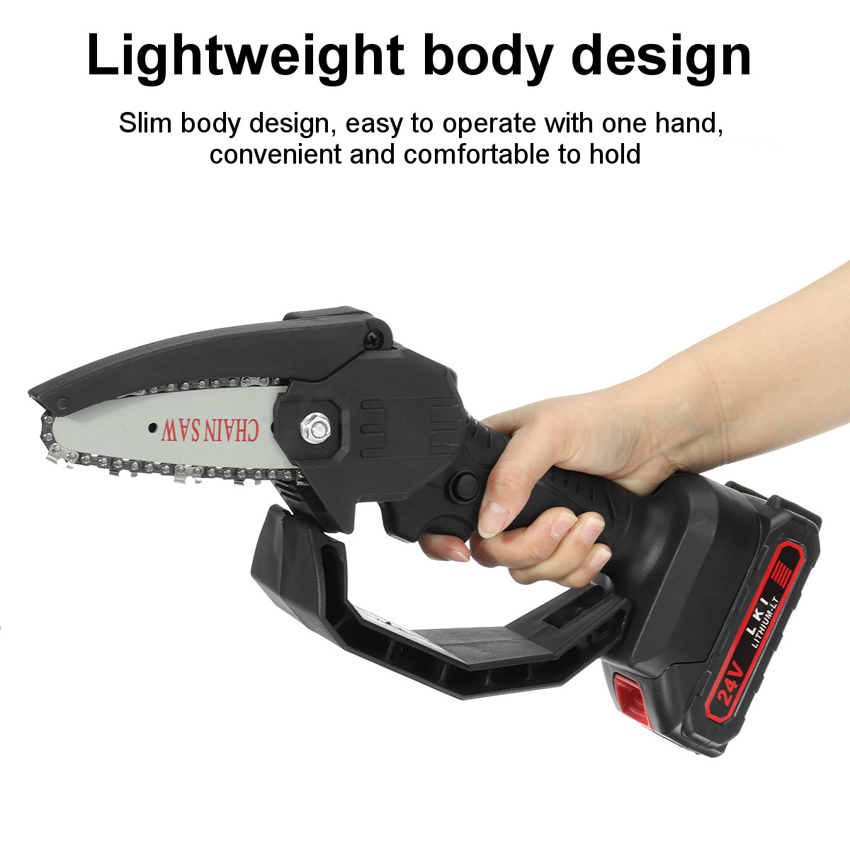 4inch-24V-Cordless-Electric-One-Hand-Saw-Chain-Saw-Woodworking-Tool-W-12-Battery-Kit-1857524-4