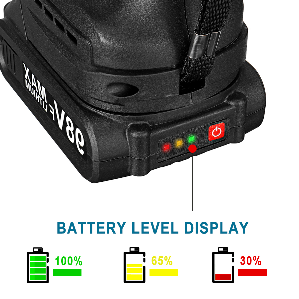 4quot-88VF-Cordless-Electric-Chainsaw-Rechargeable-Woodworking-Saw-Wood-Cutter-W-None12-Battery-For--1856704-8