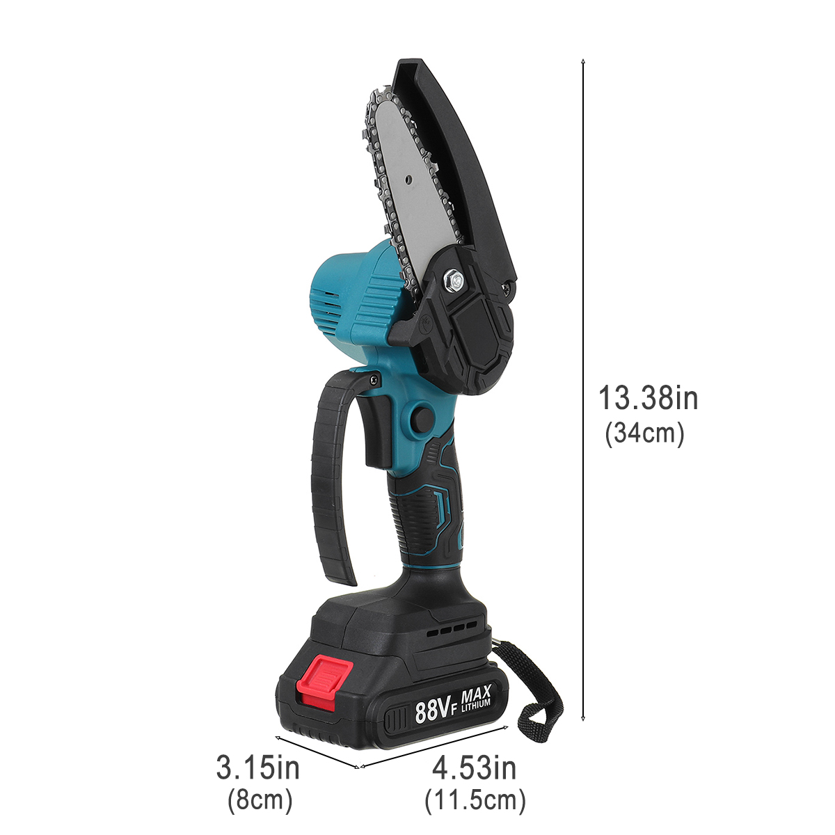 4quot-88VF-Cordless-Electric-Chainsaw-Rechargeable-Woodworking-Saw-Wood-Cutter-W-None12-Battery-For--1856704-9