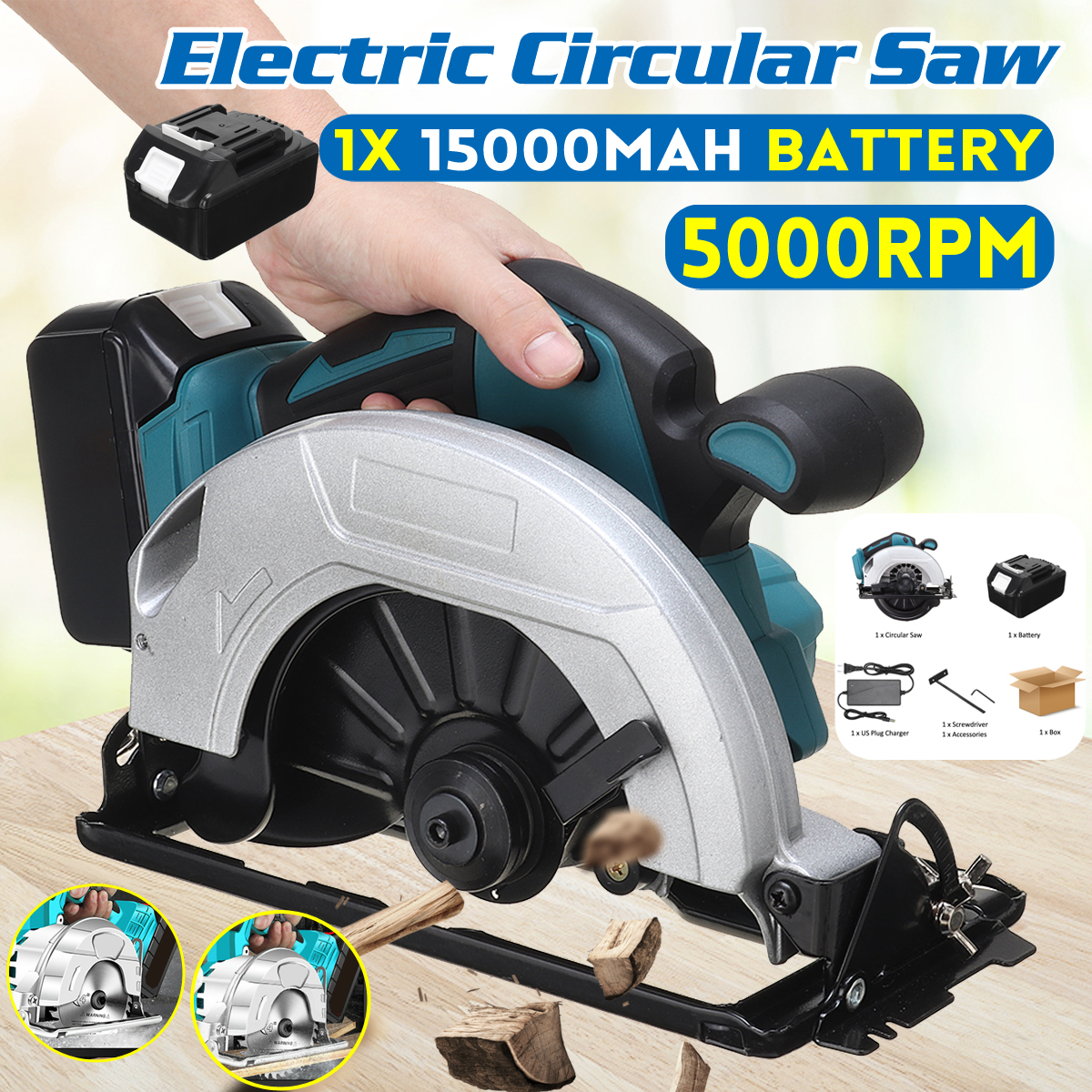 5000RPM-Electric-Circular-Saw-Multifunction-Cutting-Machine-W-1-Battery-For-Makita-1870566-2