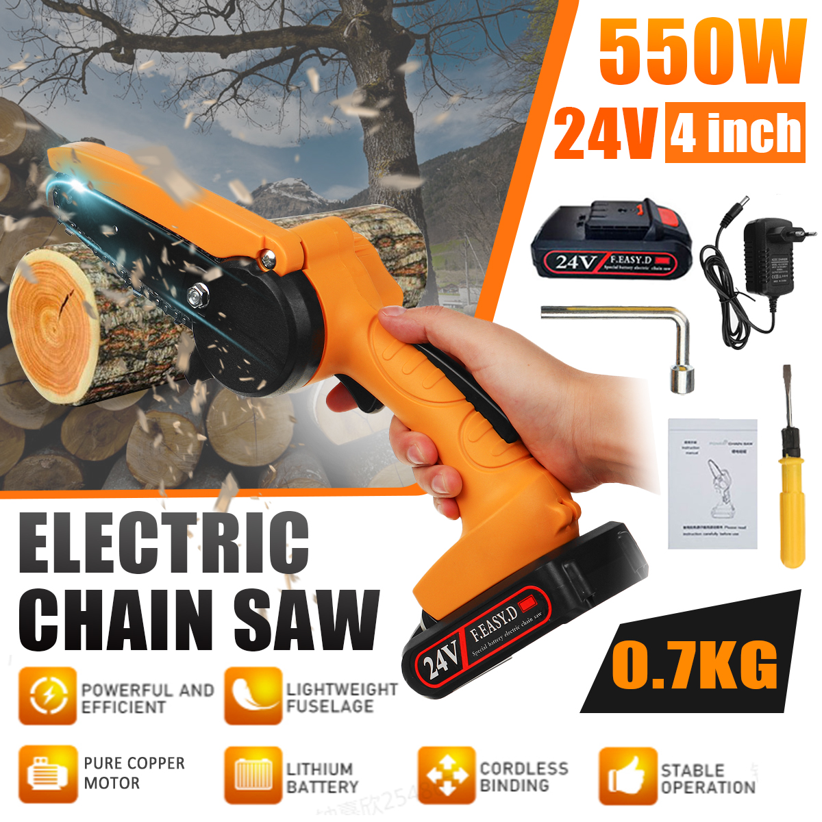 550W-4-Inch-Mini-Rechargable-Chainsaw-24V-One-Hand-Electric-Chain-Saw-Wood-Pruning-Shears-With-Batte-1843523-3