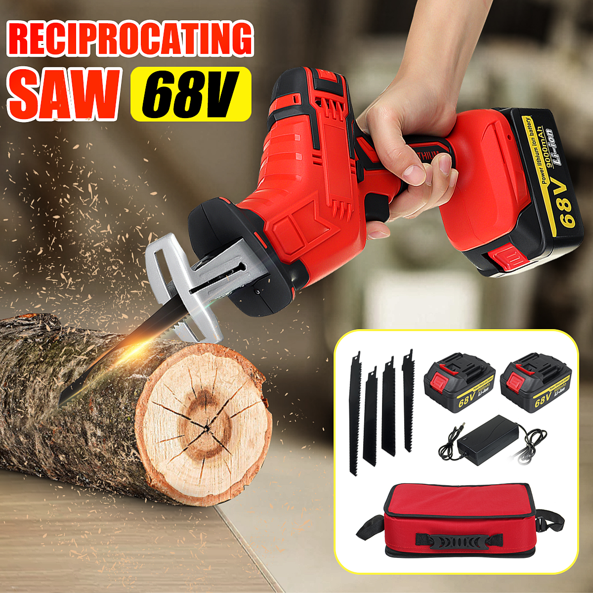 68V-9000mah-Electric-Reciprocating-Saw-Outdoor-Woodworking-Cordless-Portable-Saw-1683595-2