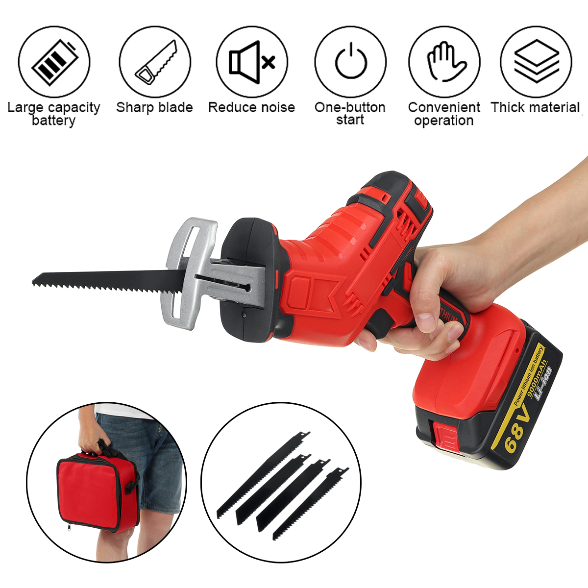68V-9000mah-Electric-Reciprocating-Saw-Outdoor-Woodworking-Cordless-Portable-Saw-1683595-3