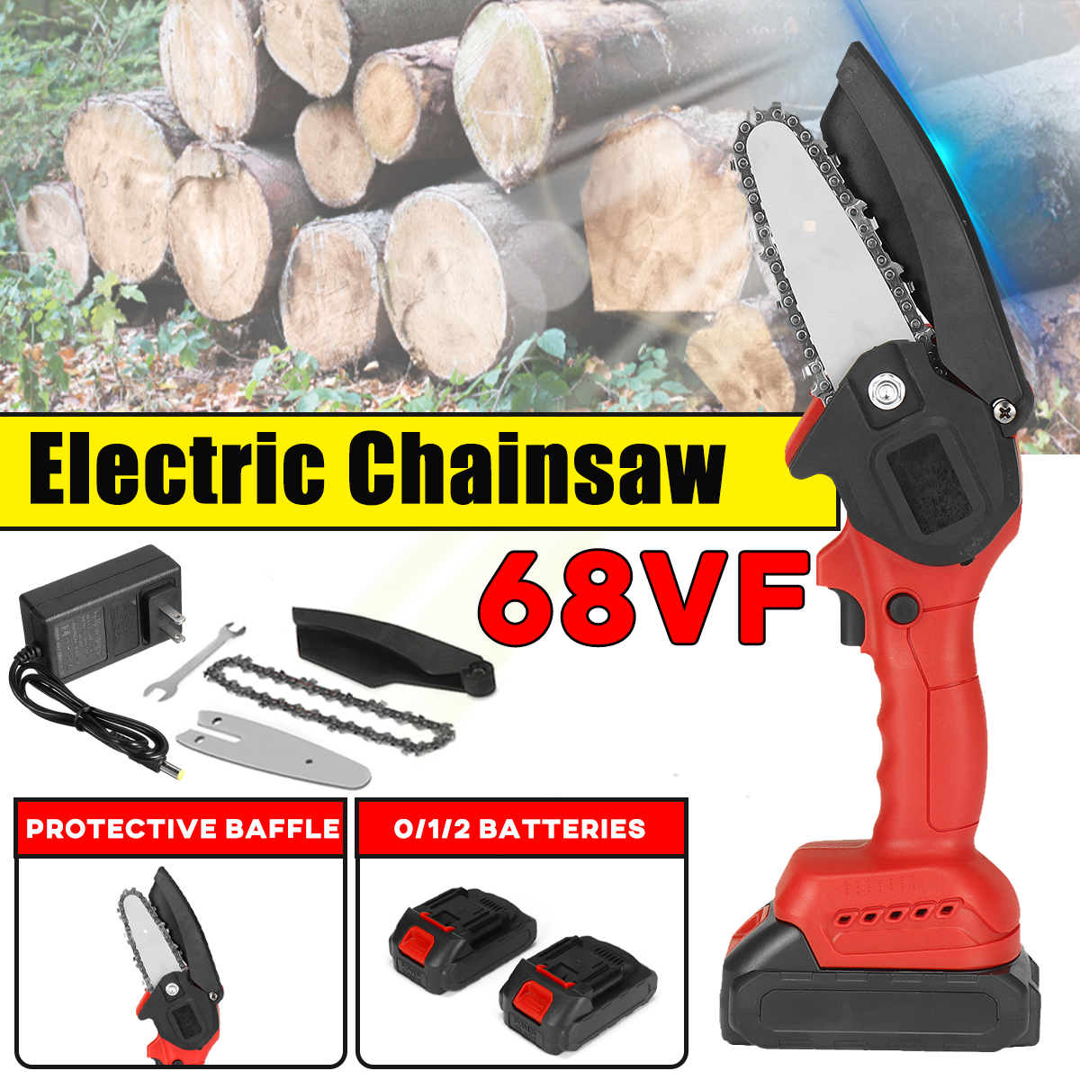 68VF-21V-4-Inch-Electric-Chainsaw-Cordless-Handheld-Rechargeable-Woodworking-Tool-W-None1pc2pcs-Batt-1843119-1