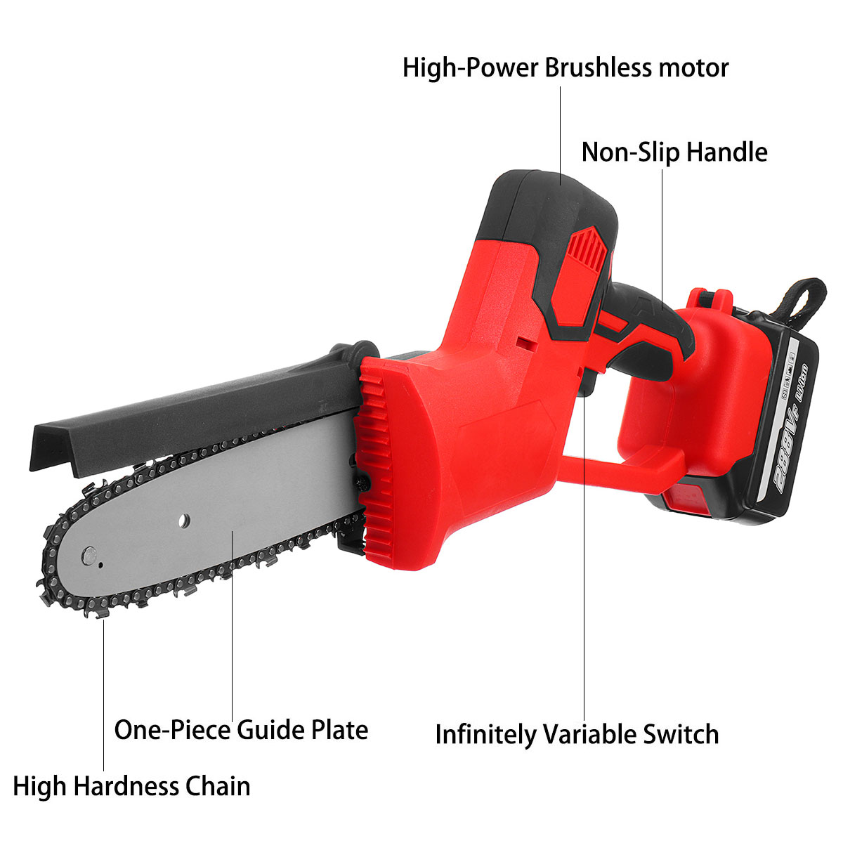 8-Inch-Cordless-Electric-Chain-Saw-288VF--Brushless-Motor-Power-Tools-Chainsaw-1854536-2