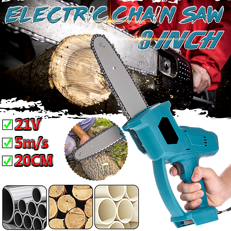 8-Inch-Cordless-Electric-Chainsaw-Portable-5ms-Wood-Cutter-Woodworking-Cutting-Tools-For-Makita-21V--1751305-1