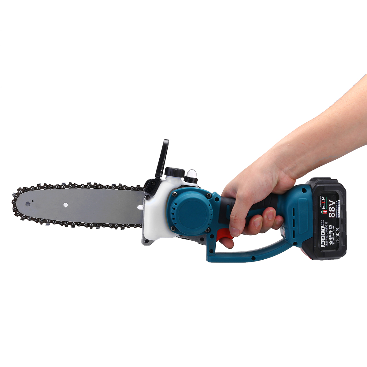 88V-1200W-8-Inch-Electric-Cordless-Chain-Saw-Woodworking-Saw-Wood-Cutter-with-Battery-1790807-5