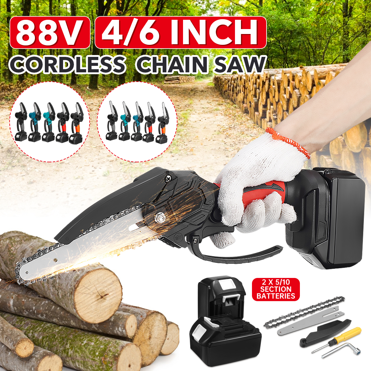 88VF-46-Inch-Cordless-Electric-Chain-Saw-Kit-One-Hand-Saw-Mini-Portable-Woodworking-Wood-Cutter-W-2p-1880983-1