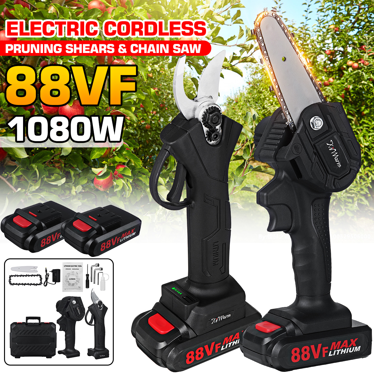 88VF-Portable-Electric-Pruning-Shears-Scissors--Electric-Chain-Saw-Rechargeable-Woodworking-Tools-Ki-1868932-1