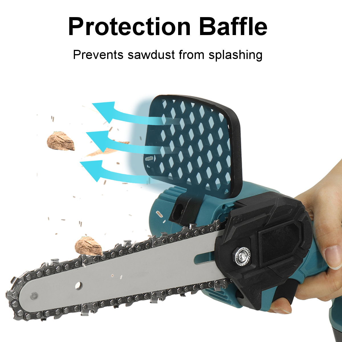88VF-Rechargable-Mini-Chain-Saw-6-Inch-Cordless-Electric-Chainsaw-With-Batteriy-Wood-Work-Cutter-Too-1843505-8
