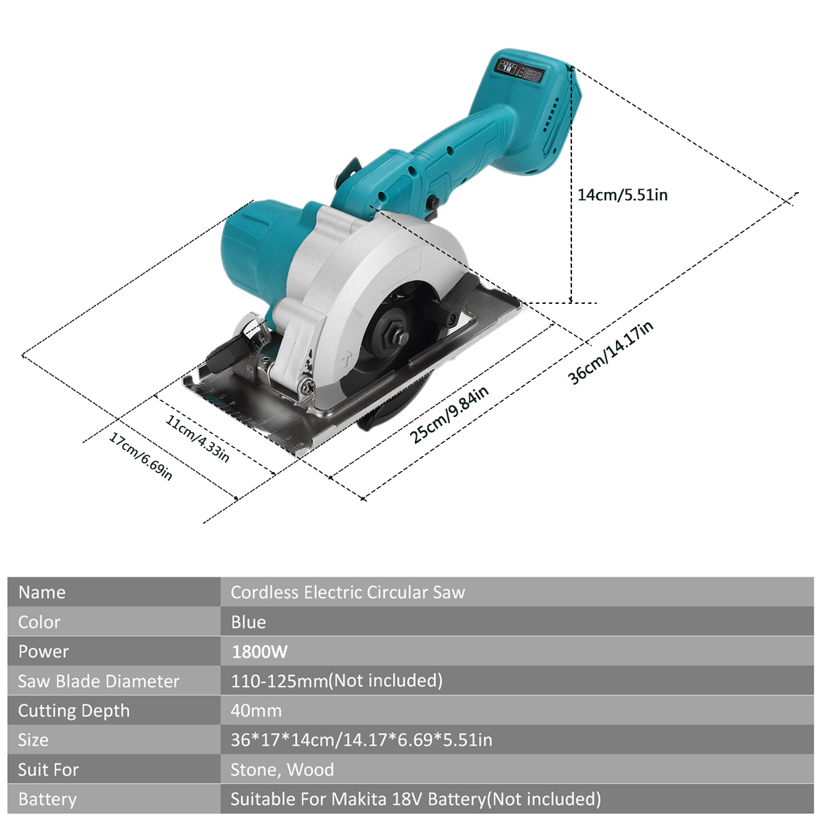 Brushless-Rechargeable-Handheld-Electric-Circular-Saw-Mini-Woodworking-Suitable-For-Makita-1821V-Bat-1796415-10