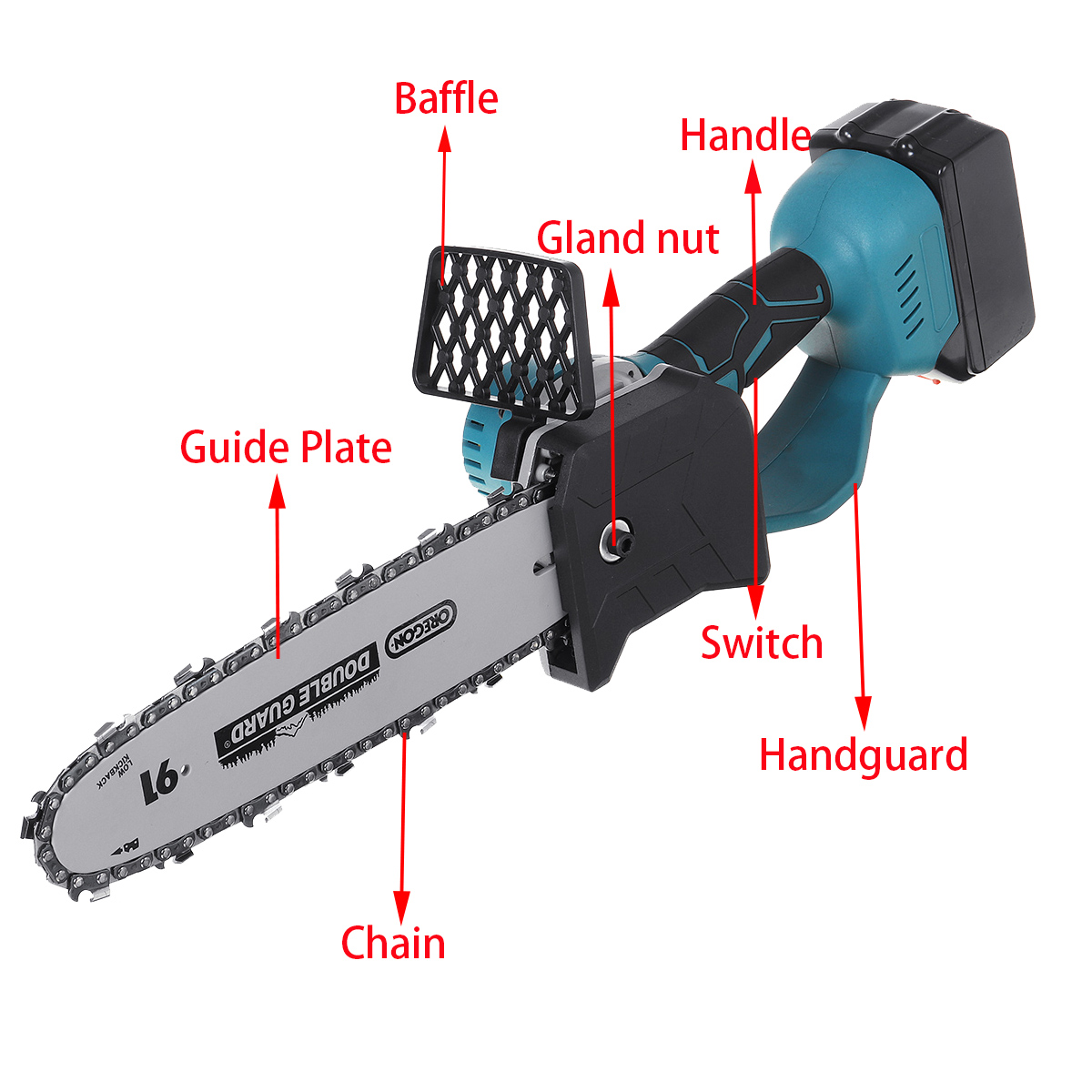 Doersupp-21V-Cordless-Electric-Chain-Saw-Wood-Mini-Cutter-One-Hand-Saw-Woodworking-Tool-1814645-13