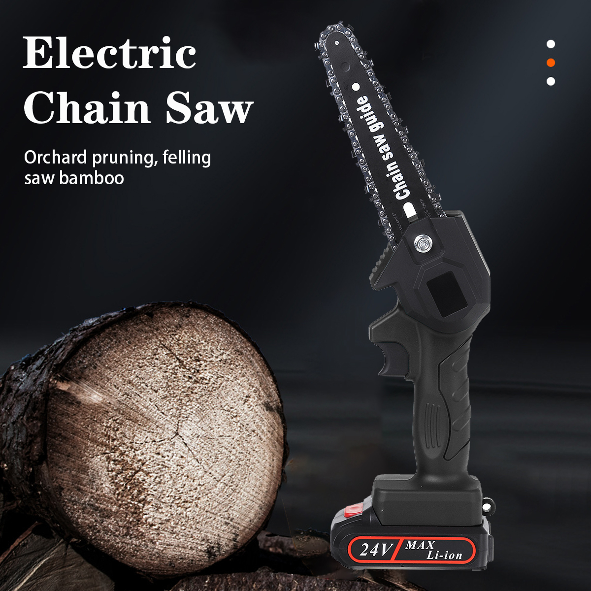 Doersupp-24V-6-Inch-Cordless-Electric-Chain-Saw-Wood-Cutter-550W-One-Hand-Saws-Woodworking-Machine-W-1797390-4