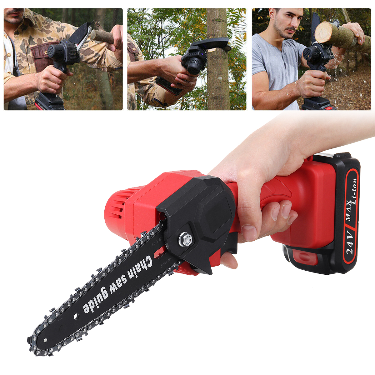 Doersupp-24V-6-Inch-Cordless-Electric-Chain-Saw-Wood-Cutter-550W-One-Hand-Saws-Woodworking-Machine-W-1797390-9