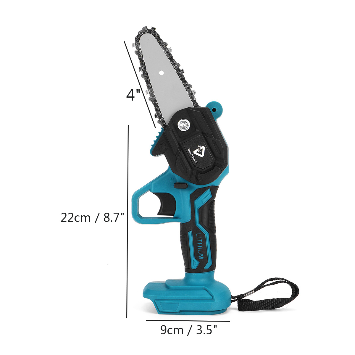 Doersupp-4Inch-Rechargable-Mini-Electric-Chainsaw-One-handed-Electric-Saws-For-Cutting-Pruning-Wood--1837623-13