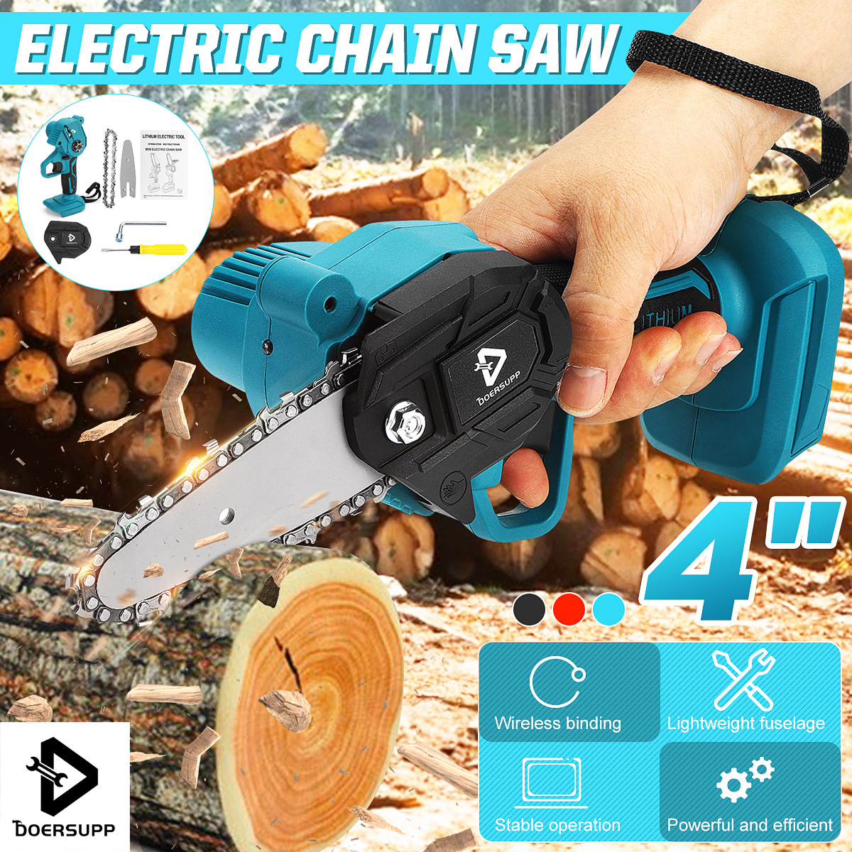 Doersupp-Portable-4Inch-Rechargable-Mini-Electric-Chainsaw-One-handed-Electric-Saws-For-Cutting-Prun-1837617-1