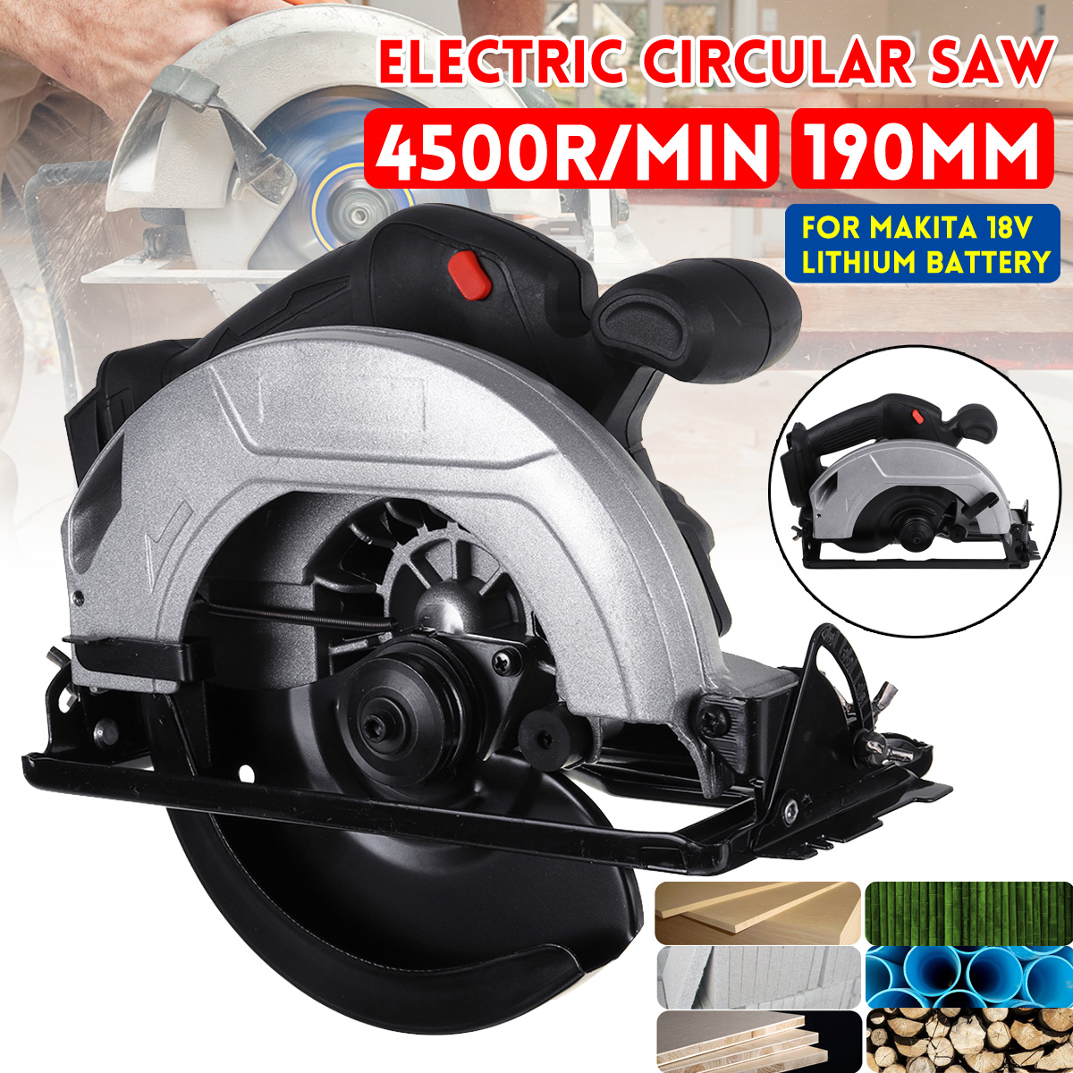 Drillpro-190mm-Electric-Laser-Circular-Saw-Corded-Cutting-Tool-For-Makita-18V-Lithium-Battery-1734554-2