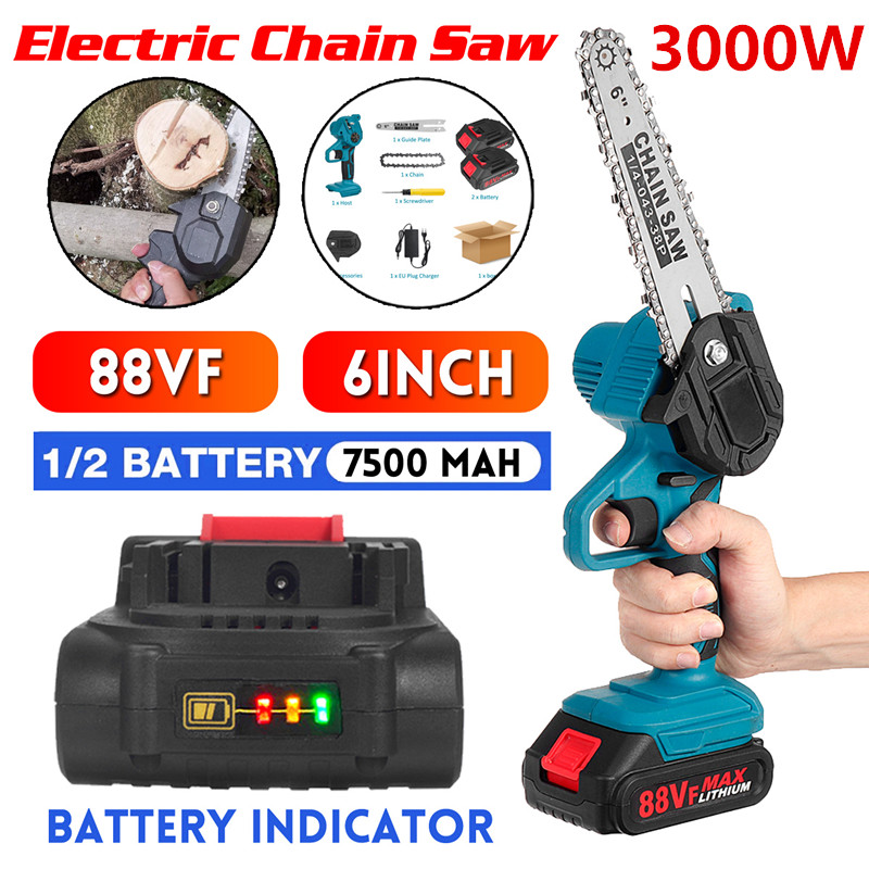 Drillpro-88VF-7500mAh-6in-Cordless-Electric-Chain-Saw-Battery-Indicator-Wood-Cutter-One-Hand-Saw-Woo-1868437-3