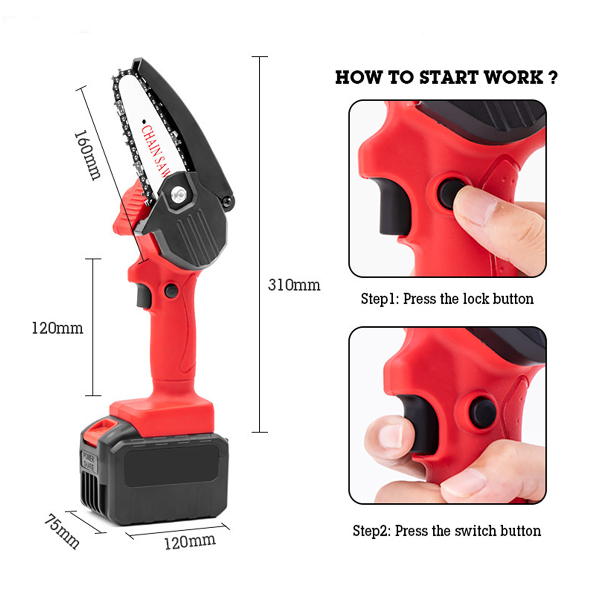 Portable-Electric-Saw-Woodworking-Chain-Saw-Tree-Pruning-Tool-for-18V-MakitaIzumi-Battery-1764621-9