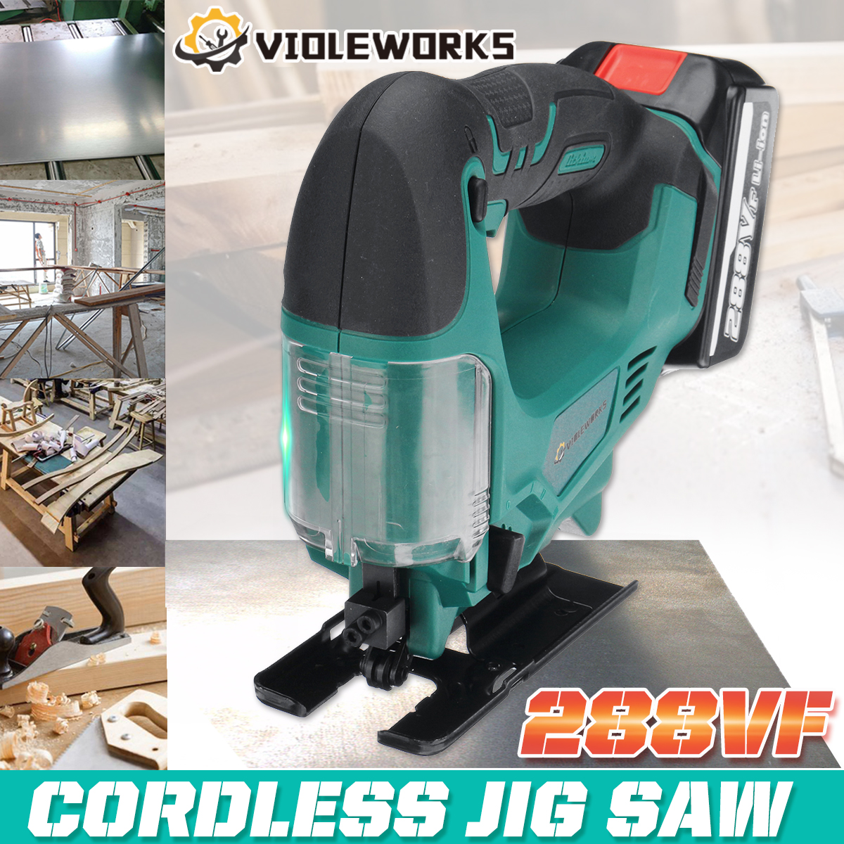 Violeworks-288VF-21V-Cordless-Jigsaw-Rechargeable-Electric-One-Hand-Jig-Saw-W-12pcs-Battery-1841577-2