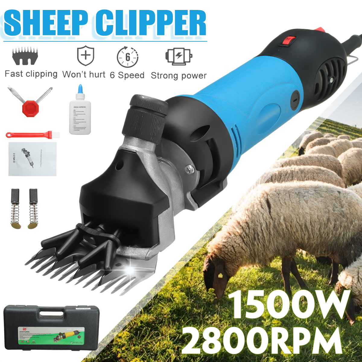 1500W-2800RPM-Electric-Sheep-Clipper-Trimmer-6-Speeds-Wool-Cutter-Sheep-Hair-Cutting-Tool-1871663-1