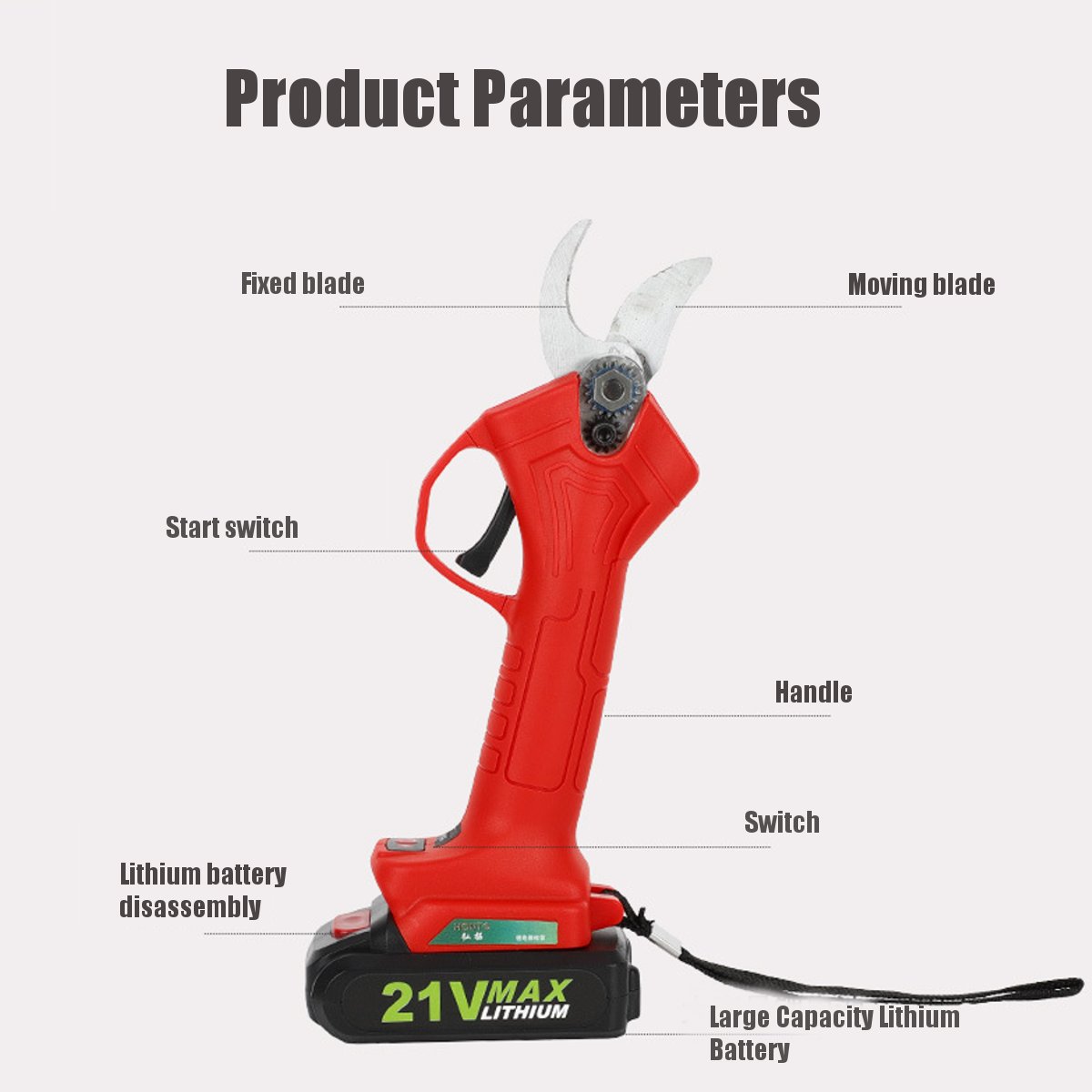 168V--21V-Rechargeable-Lithium-Electric-Cordless-Secateur-Pruning-Shears-Garden-Branch-Cutter-1572180-8