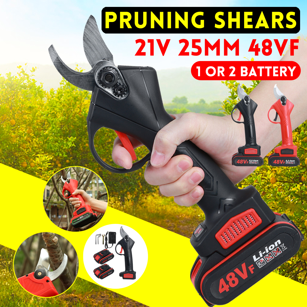 21V-Electric-Pruning-Shears-Rechargeable-Garden-Branches-Scissors-Cutter-Tree-Trimming-Cutting-Tool--1666113-1