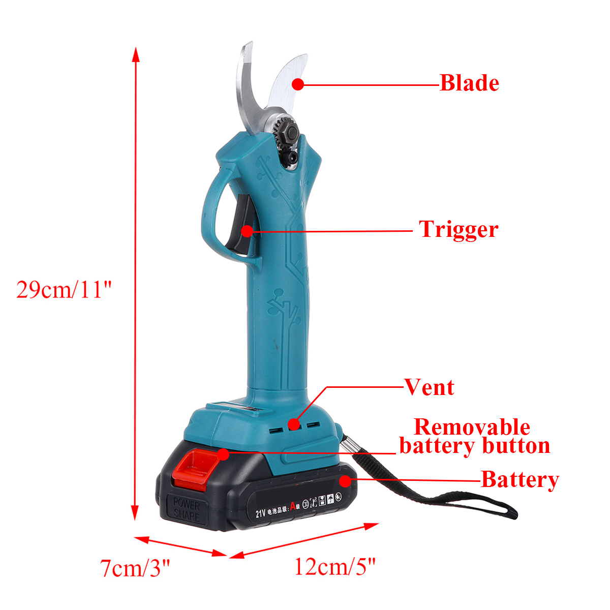 21V-Wireless-Rechargeable-Electric-Pruning-Scissors-Branch-Cutter-Garden-Tool-W-Battery-1743321-9