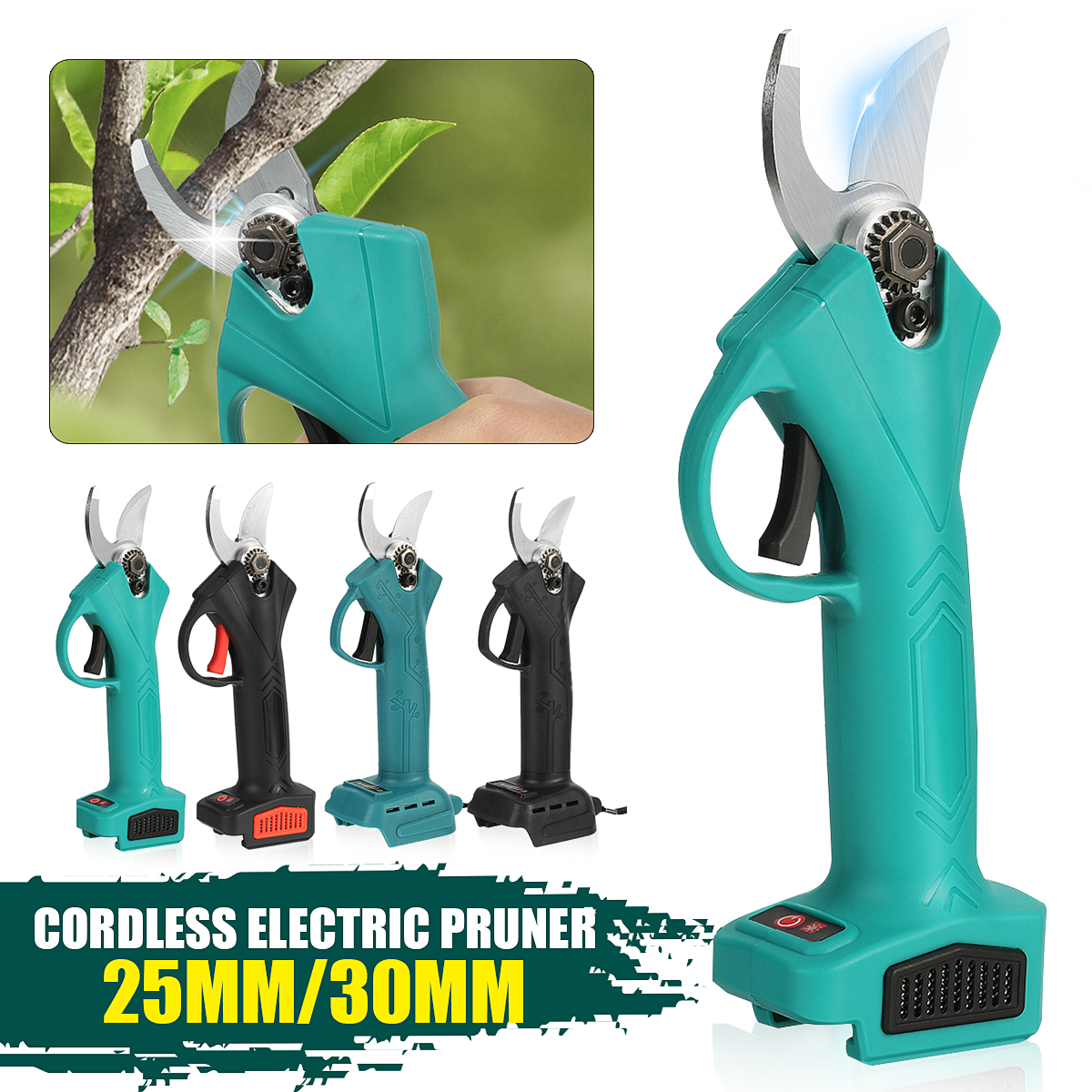 2530mm-Cordless-Electric-Branch-Scissors-Shear-Pruning-Cutter-Tool-Trimmer-For-WorxMakita-18V-21V-Ba-1816478-1