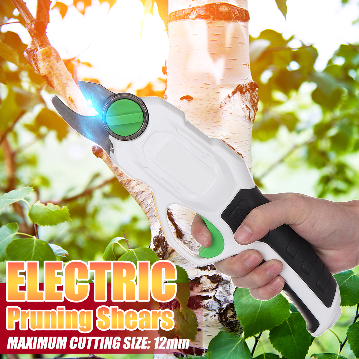 36V-2000mAh-Cordless-Rechargeable-Electric-Branch-Cutter-Pruning-Shears-Secateur-Scissor-Tool-1684926-1